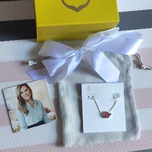 NWT Kendra Scott Druzy Necklace w/box+ dust bag